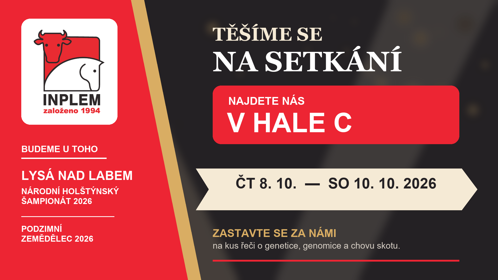 Uvidíme se v Lysé nad Labem!